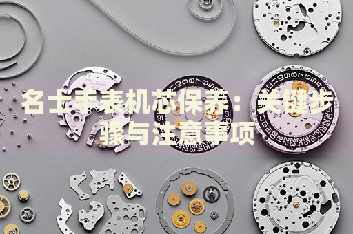 名士手表機(jī)芯保養(yǎng)：關(guān)鍵步驟與注意事項(xiàng)