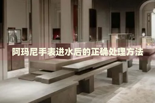 阿瑪尼手表進(jìn)水后的正確處理方法