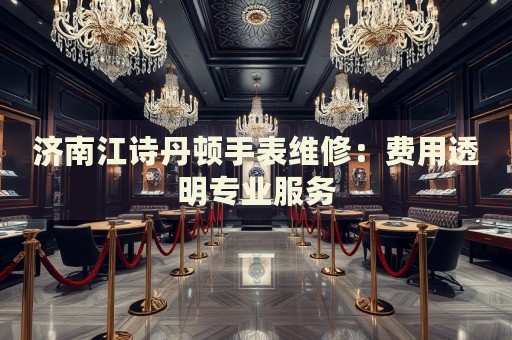 濟(jì)南江詩(shī)丹頓手表維修：費(fèi)用透明專(zhuān)業(yè)服務(wù)