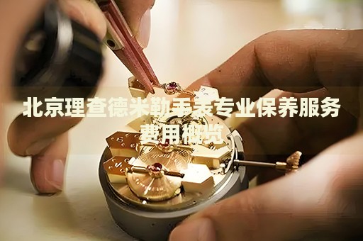 北京理查德米勒手表專業(yè)保養(yǎng)服務(wù)費用概覽