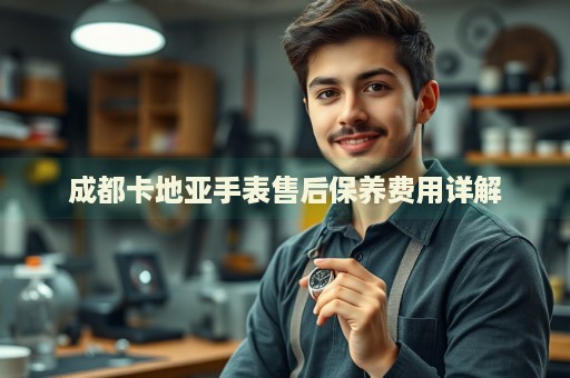 成都卡地亞手表售后保養(yǎng)費用詳解