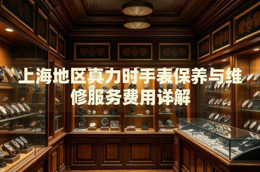 上海地區(qū)真力時手表保養(yǎng)與維修服務(wù)費用詳解
