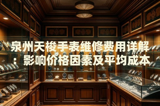 泉州天梭手表維修費(fèi)用詳解：影響價(jià)格因素及平均成本分析