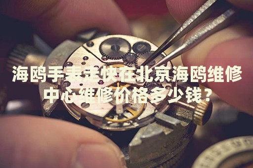 海鷗手表走快在北京海鷗維修中心維修價(jià)格多少錢？