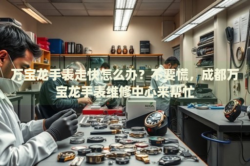 萬寶龍手表走快怎么辦？不要慌，成都萬寶龍手表維修中心來幫忙