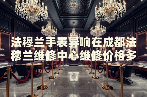 法穆蘭手表異響在成都法穆蘭維修中心維修價(jià)格多少錢？