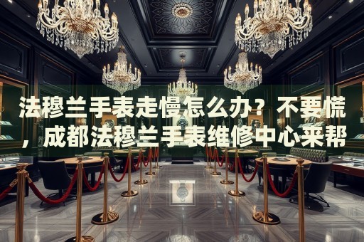 法穆蘭手表走慢怎么辦？不要慌，成都法穆蘭手表維修中心來(lái)幫忙